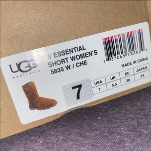 Chestnut uggs used must go